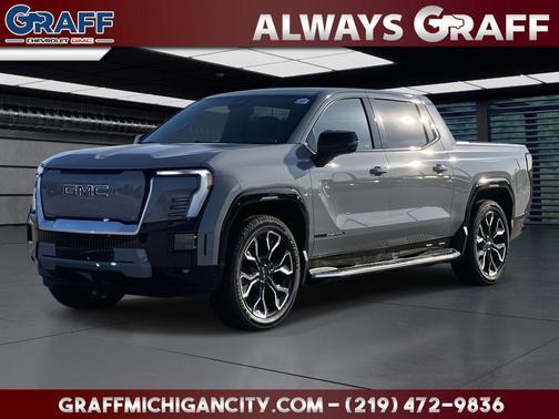 Thunderstorm Gray 2024 GMC Sierra EV Denali Edition 1