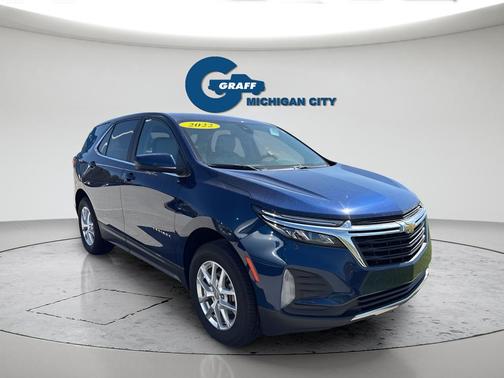 Blue Glow Metallic 2022 Chevrolet Equinox 1LT