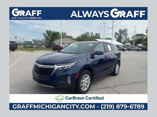 Blue Glow Metallic 2022 Chevrolet Equinox 1LT