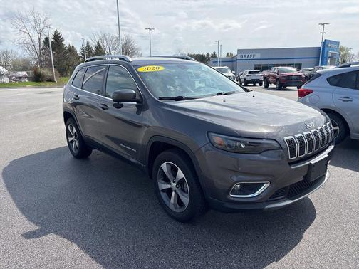 Granite Crystal Metallic Clearcoat 2020 Jeep Cherokee Limited