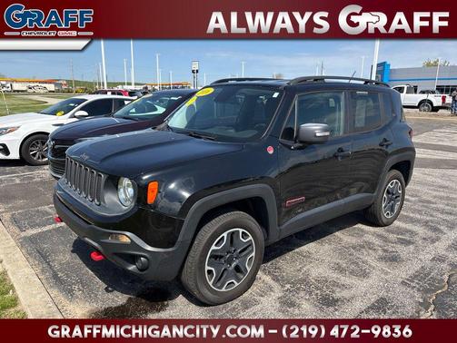 Black 2016 Jeep Renegade Trailhawk