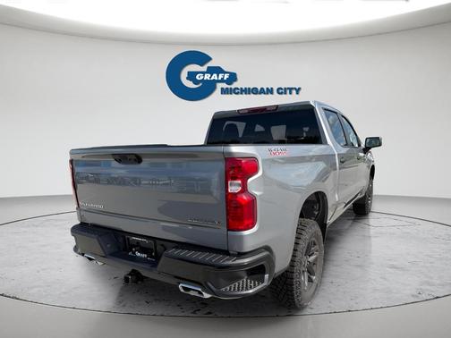 Sterling Gray Metallic 2026 Chevrolet Silverado 1500 Custom Trail Boss