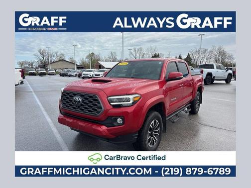Barcelona Red Metallic 2023 Toyota Tacoma TRD Sport