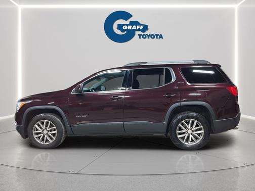 Black Cherry Metallic 2018 GMC Acadia SLE-2