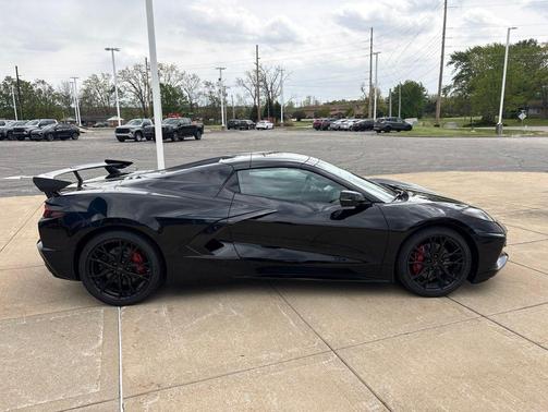 Black 2026 Chevrolet Corvette Stingray w/1LT
