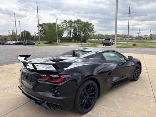 Black 2026 Chevrolet Corvette Stingray w/1LT