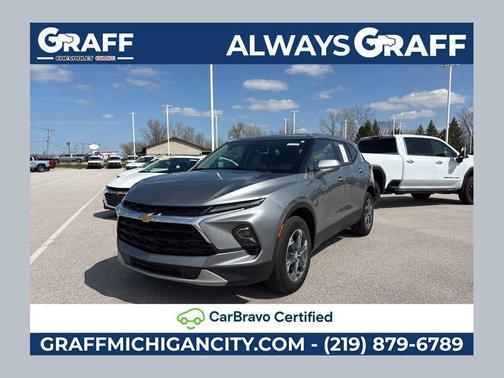 Sterling Gray Metallic 2025 Chevrolet Blazer 2LT