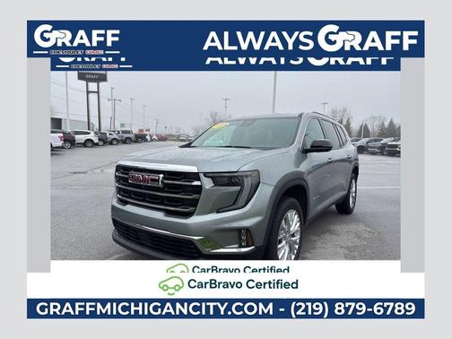 Sterling Metallic 2024 GMC Acadia FWD Elevation