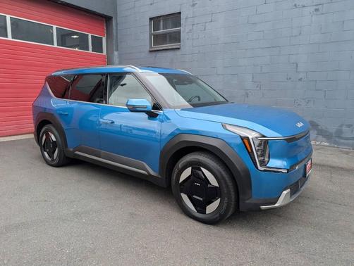Blue 2024 Kia EV9 Wind AWD 4dr SUV