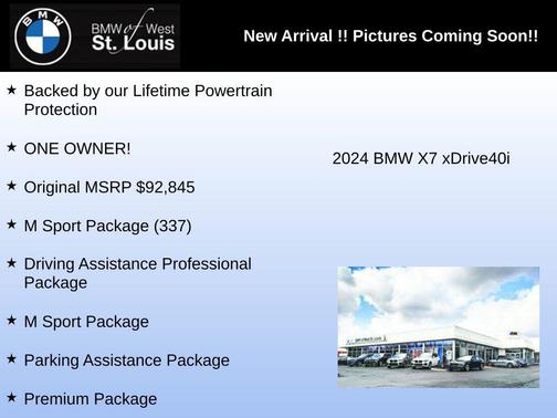 2024 BMW X7 xDrive40i