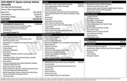 2023 BMW X1 xDrive28i