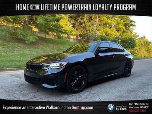 Black Sapphire Metallic 2021 BMW M340 M340i xDrive Sedan