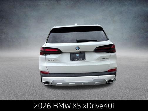 Mineral White Metallic 2026 BMW X5 xDrive40i