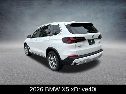 Mineral White Metallic 2026 BMW X5 xDrive40i