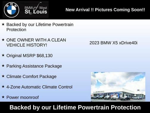 2023 BMW X5 xDrive40i