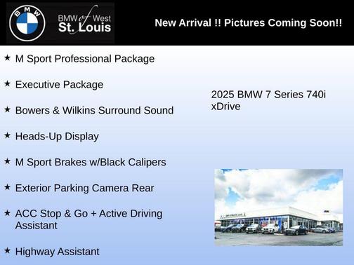2025 BMW 740 xDrive