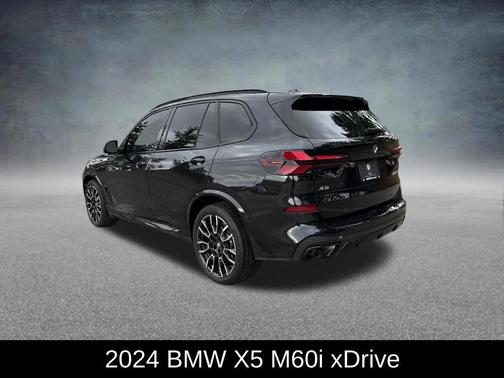 Black Sapphire Metallic 2024 BMW X5 M60i
