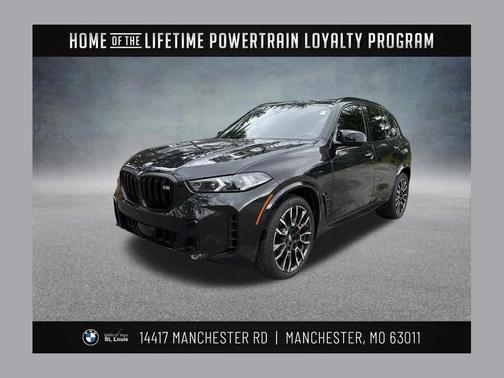 Black Sapphire Metallic 2024 BMW X5 M60i