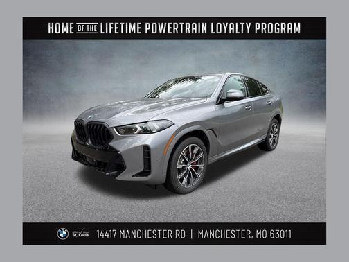 Skyscraper Grey Metallic 2026 BMW X6 xDrive40i