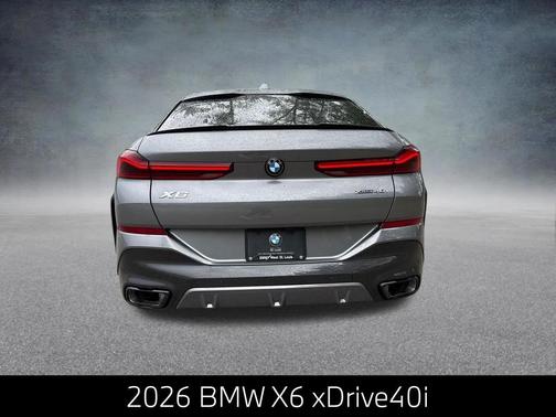 Skyscraper Grey Metallic 2026 BMW X6 xDrive40i