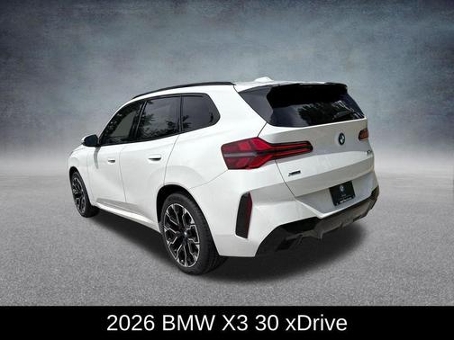Alpine White 2026 BMW X3 30 xDrive