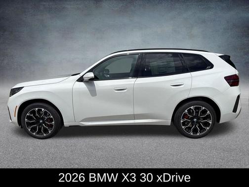 Alpine White 2026 BMW X3 30 xDrive
