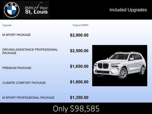 2026 BMW X7 xDrive40i