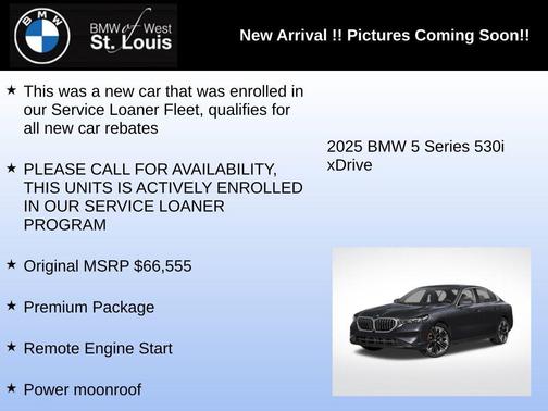2025 BMW 530 xDrive