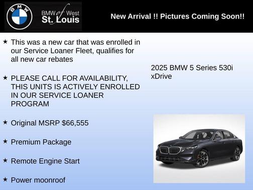 2025 BMW 530 xDrive