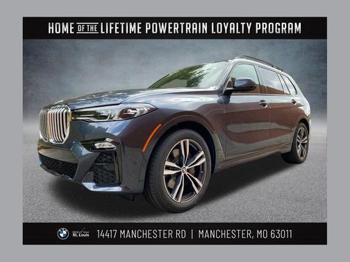Arctic Gray Metallic 2021 BMW X7 xDrive40i