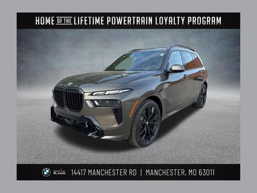Manhattan Green Metallic 2026 BMW X7 xDrive40i