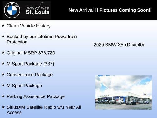 2020 BMW X5 xDrive40i