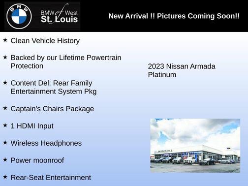 2023 Nissan Armada Platinum 4WD