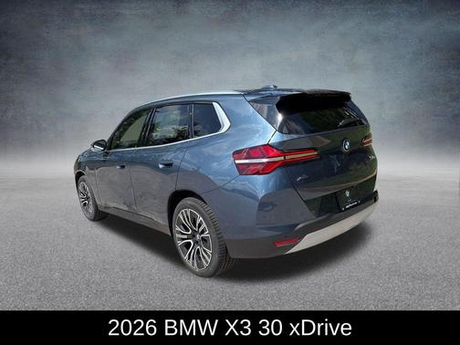 Arctic Race Blue Metallic 2026 BMW X3 30 xDrive