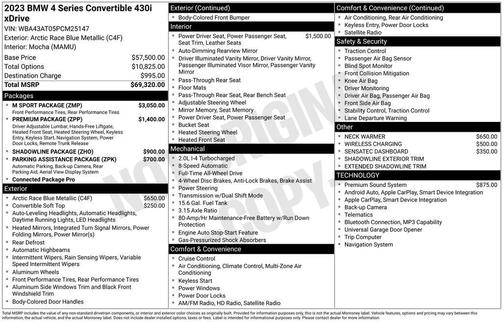 2023 BMW 430 i xDrive