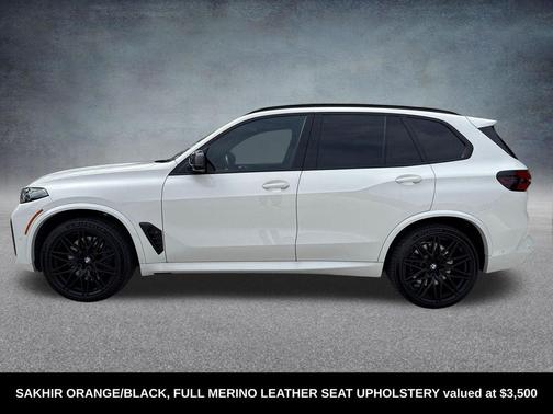 Alpine White 2024 BMW X5 M Base