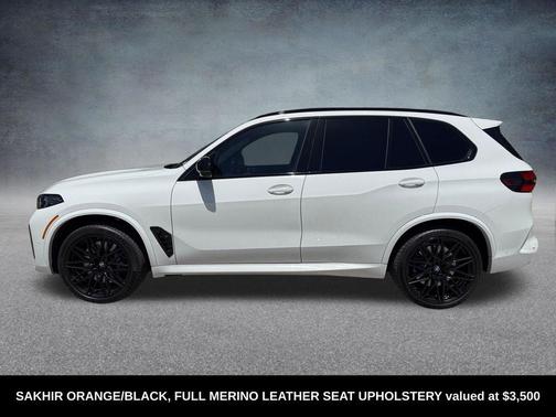 Alpine White 2024 BMW X5 M Base