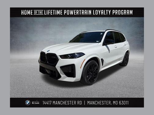 Alpine White 2024 BMW X5 M Base