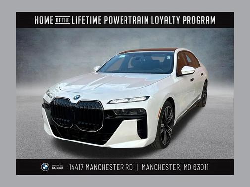 Mineral White Metallic 2025 BMW 760 xDrive