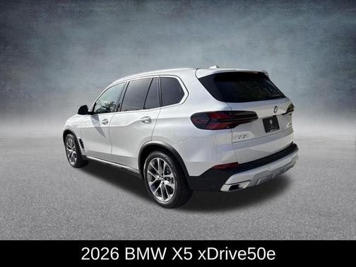 Mineral White Metallic 2026 BMW X5 PHEV xDrive50e