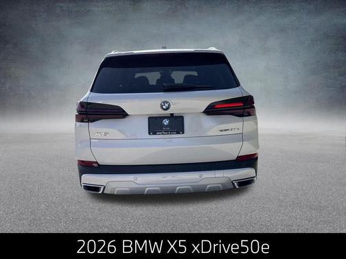 Mineral White Metallic 2026 BMW X5 PHEV xDrive50e