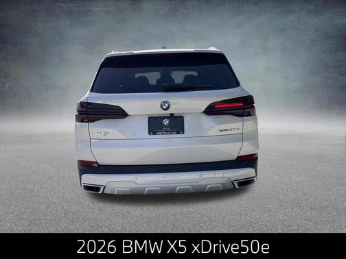 Mineral White Metallic 2026 BMW X5 PHEV xDrive50e