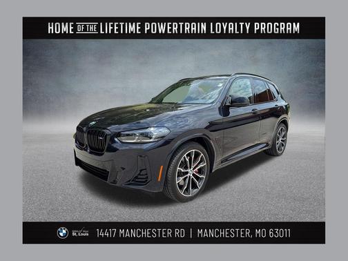 Carbon Black Metallic 2024 BMW X3 M40i