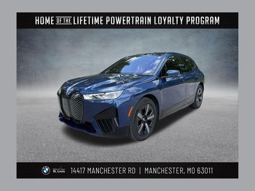 Phytonic Blue Metallic 2024 BMW iX xDrive50