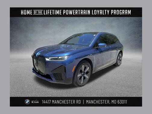 Phytonic Blue Metallic 2024 BMW iX xDrive50