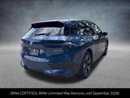 Phytonic Blue Metallic 2024 BMW iX xDrive50