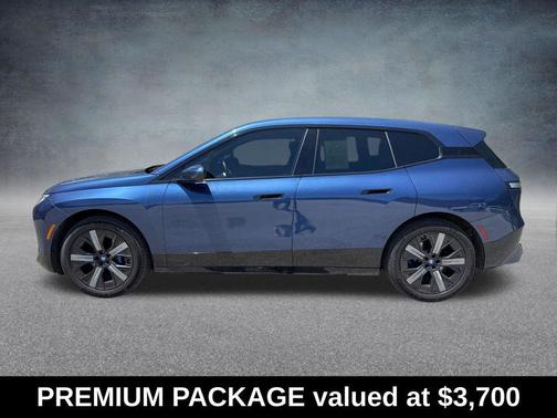 Phytonic Blue Metallic 2024 BMW iX xDrive50