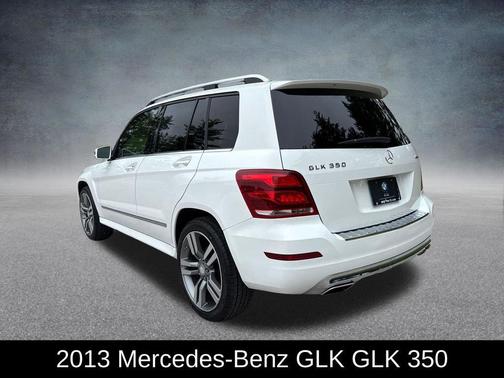 Diamond White Metallic 2013 Mercedes-Benz GLK-Class GLK 350 4MATIC