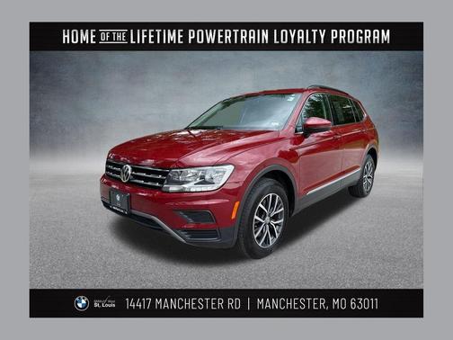 Cardinal Red Metallic 2020 Volkswagen Tiguan 2.0T SE