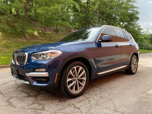 Phytonic Blue Metallic 2019 BMW X3 xDrive30i